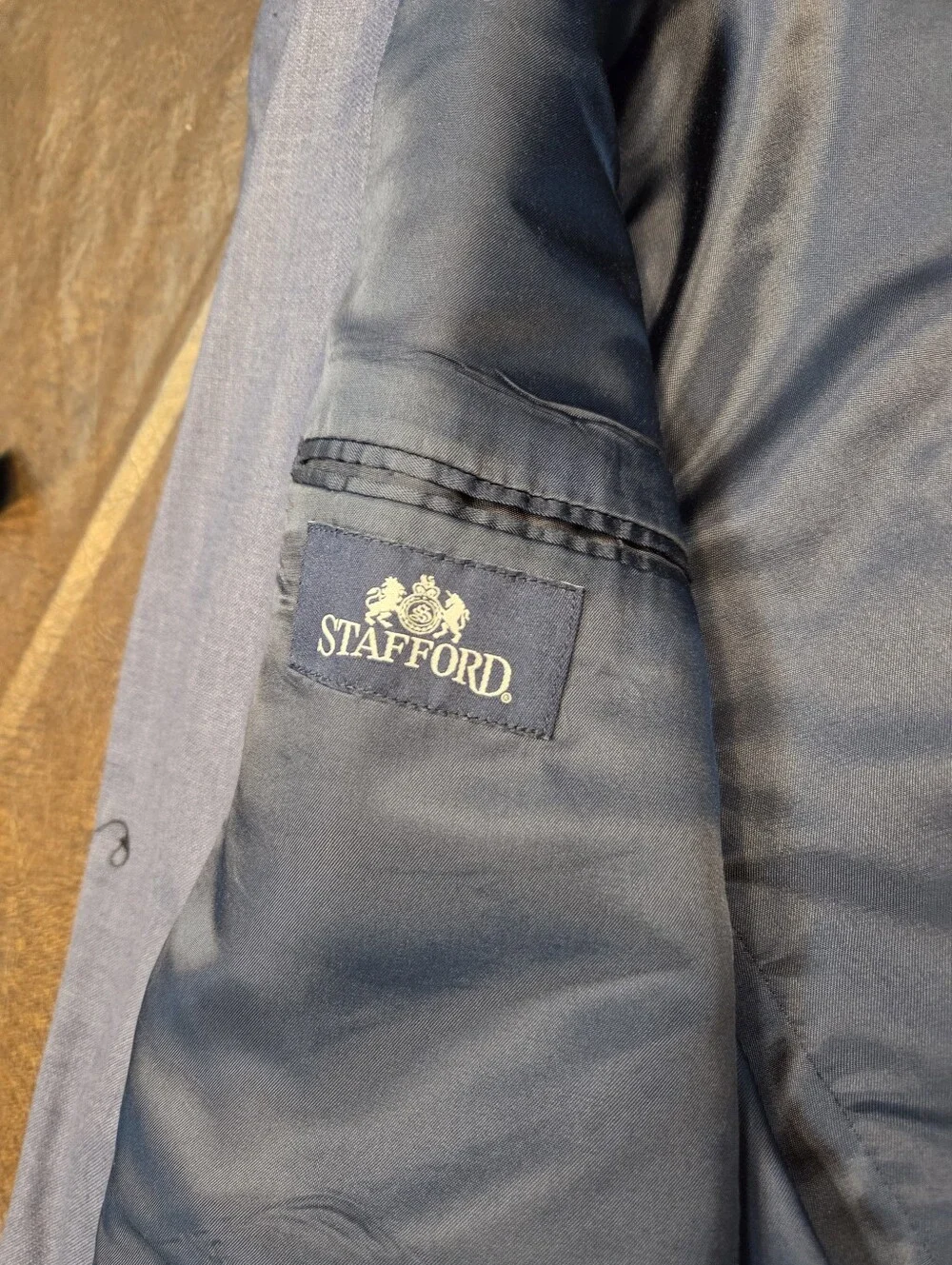 Navy Blue Mens Sport Jacket